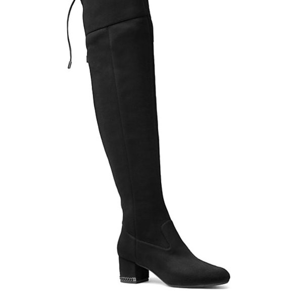 MICHAEL MICHAEL KORS Jamie Stretch Over-The-Knee Mid-Heel Boot - Picture 1 of 3